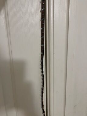 J.Crew Brown Leather Studded Belt